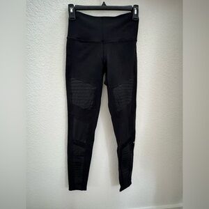 ALO Yoga Black Moto Leggings